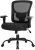 BestOffice Big and Tall Office Chair 500lbs Desk Chair Mesh Computer Chair with Lumbar Support Wide Seat High Back Task Executive Ergonomic Chair for Home Office (Black)