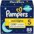 Pampers Swaddlers Overnights Diapers – Size 5, 88 Count, Disposable Baby Diapers, Night Time Skin Protection