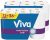 Viva Multi-Surface Cloth Paper Towels, 12 Triple Rolls, 165 Sheets Per Roll (2 Packs of 6)