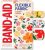 Band-Aid Brand Flexible Fabric Bandages, Wildflower, Assorted, 30 ct